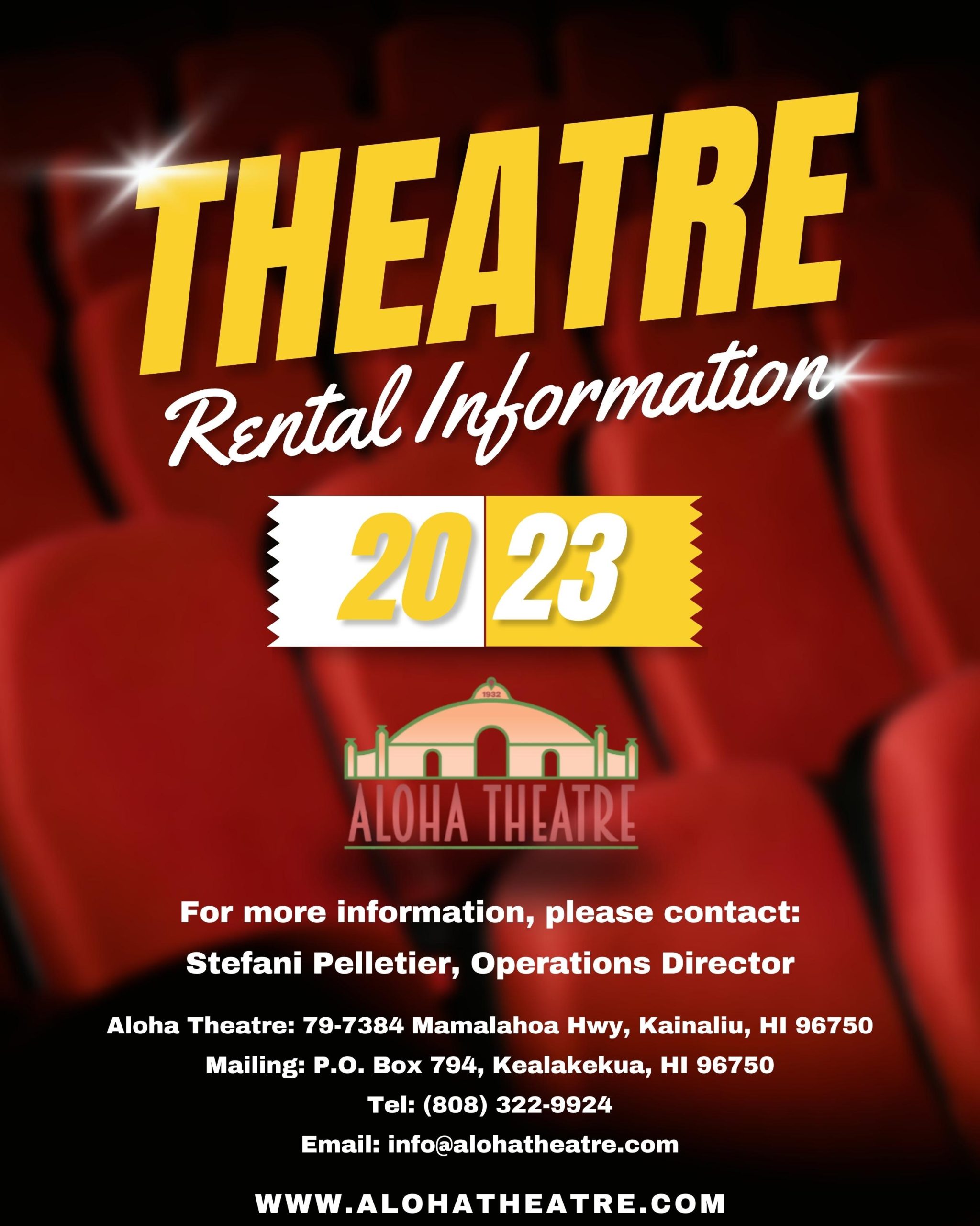 Theatre Rental Aloha Theatre